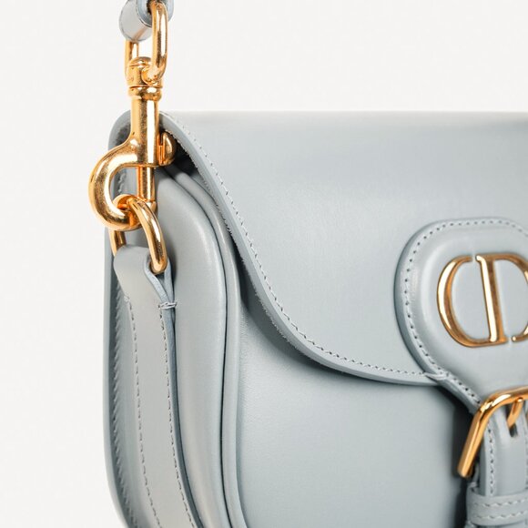 Christian Dior Bobby Blue Calfskin Leather Crossbody Bag - Picture 9 of 15